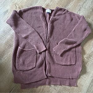 Universal Thread Dusty Rose Cardigan